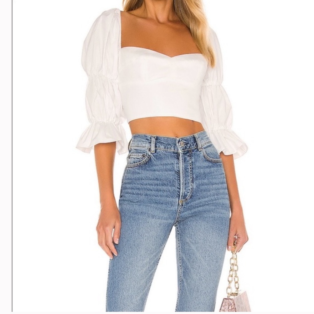 Amanda Uprichard Tia Top - Picture 4 of 8